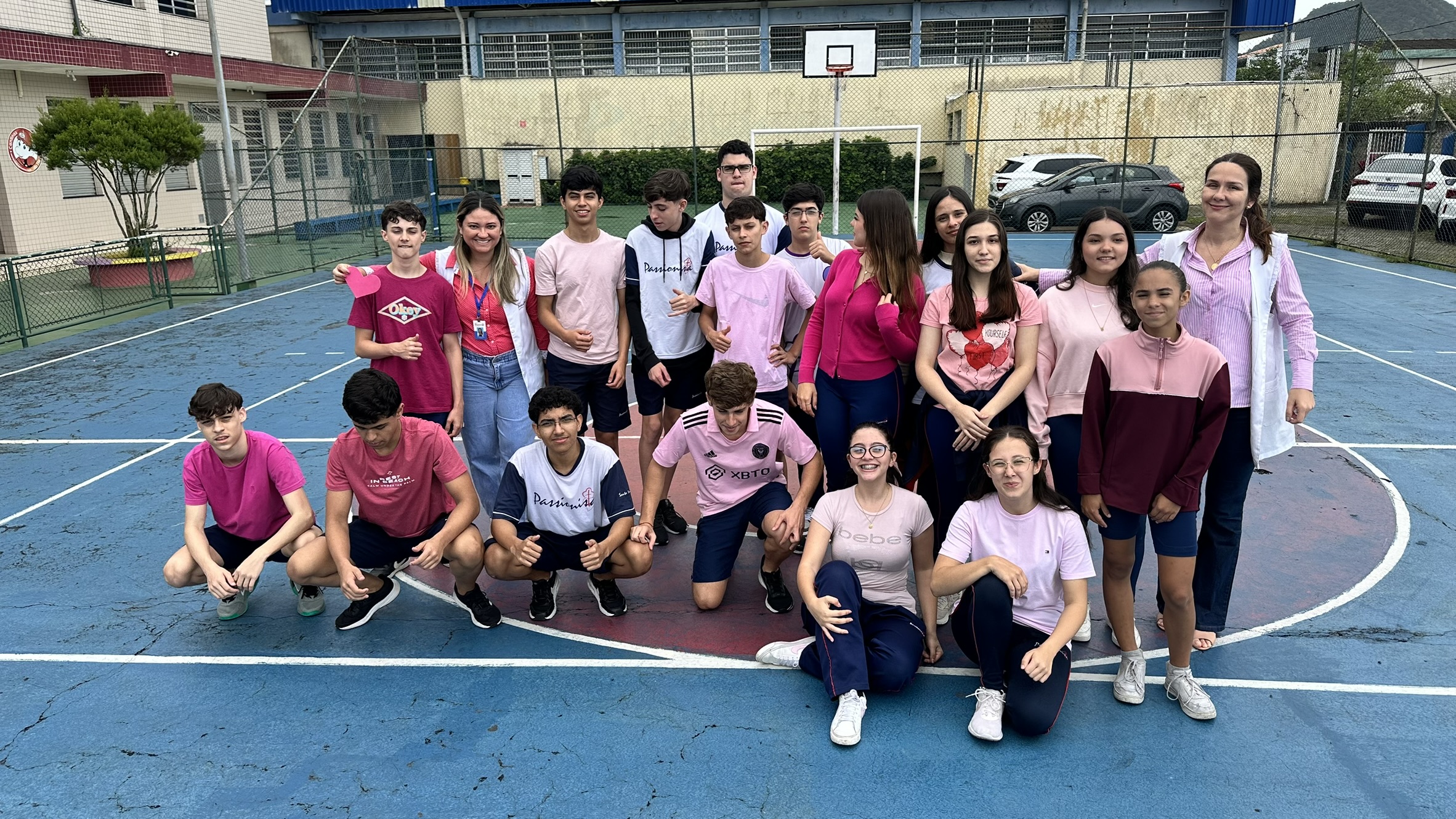 Outubro Rosa Colgio Passionista Santa Maria