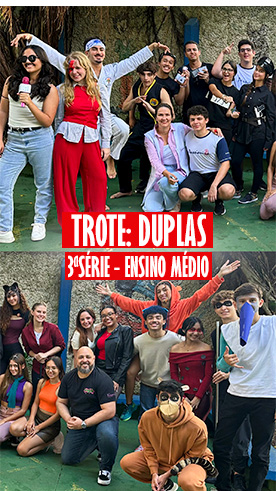 Trote Duplas - 3ªSérie Ensino Médio Colégio Passionista Santa Maria Trote Duplas - 3ªSérie Ensino Médio Colégio Passionista Santa Maria