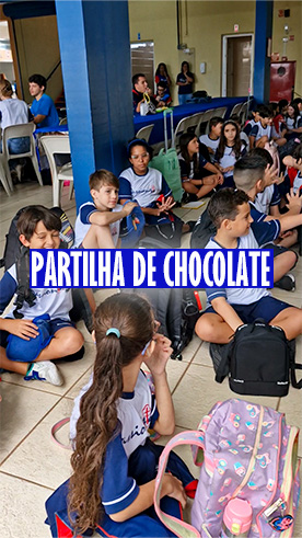 Partilha de Chocolate Colgio Passionista Santa Maria