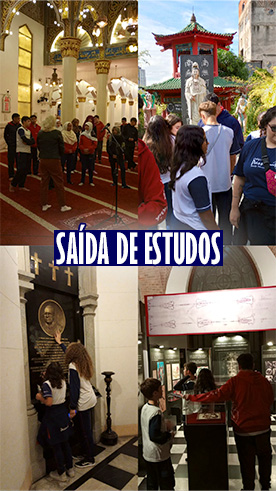 Saída de Estudos - Roteiro da fé Colégio Passionista Santa Maria Saída de Estudos - Roteiro da fé Colégio Passionista Santa Maria