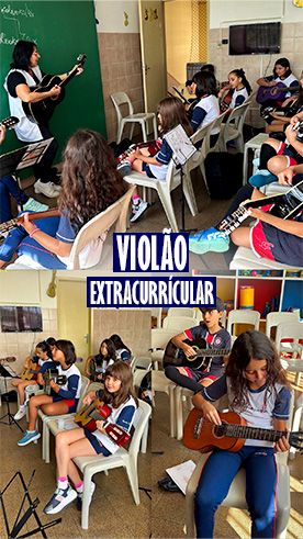 Aula de Violo Colgio Passionista Santa Maria