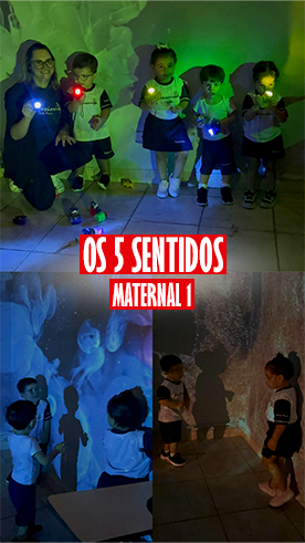 Explorando os 5 Sentidos - Maternal 1 Colégio Passionista Santa Maria Explorando os 5 Sentidos - Maternal 1 Colégio Passionista Santa Maria