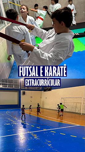 Karatê e Futsal - Aulas Extracurrículares Colégio Passionista Santa Maria Karatê e Futsal - Aulas Extracurrículares Colégio Passionista Santa Maria