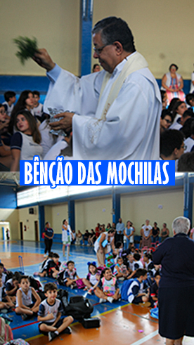 Bênção das Mochilas Colégio Passionista Santa Maria Bênção das Mochilas Colégio Passionista Santa Maria