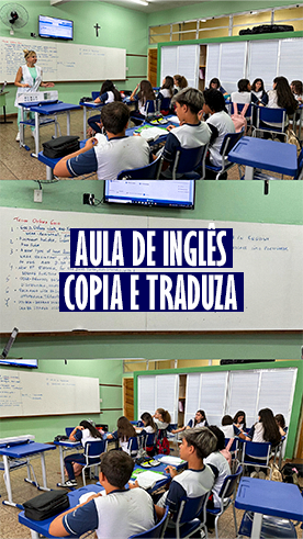 Aula de Inglês Copie e Traduza Colégio Passionista Santa Maria Aula de Inglês Copie e Traduza Colégio Passionista Santa Maria