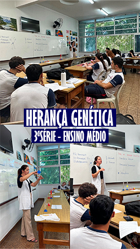 Herança Genética - 3ªsérie Ensino Médio Colégio Passionista Santa Maria Herança Genética - 3ªsérie Ensino Médio Colégio Passionista Santa Maria