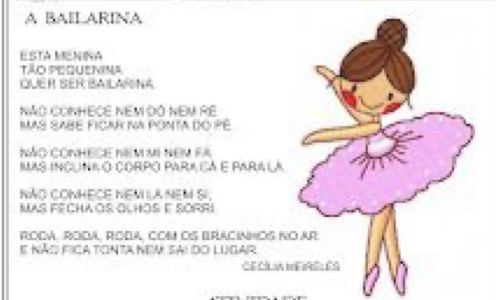 Projeto Era Uma Vez...As Bailarinas (Ceclia Meirelles) - Maternal Colgio Passionista Santa Maria