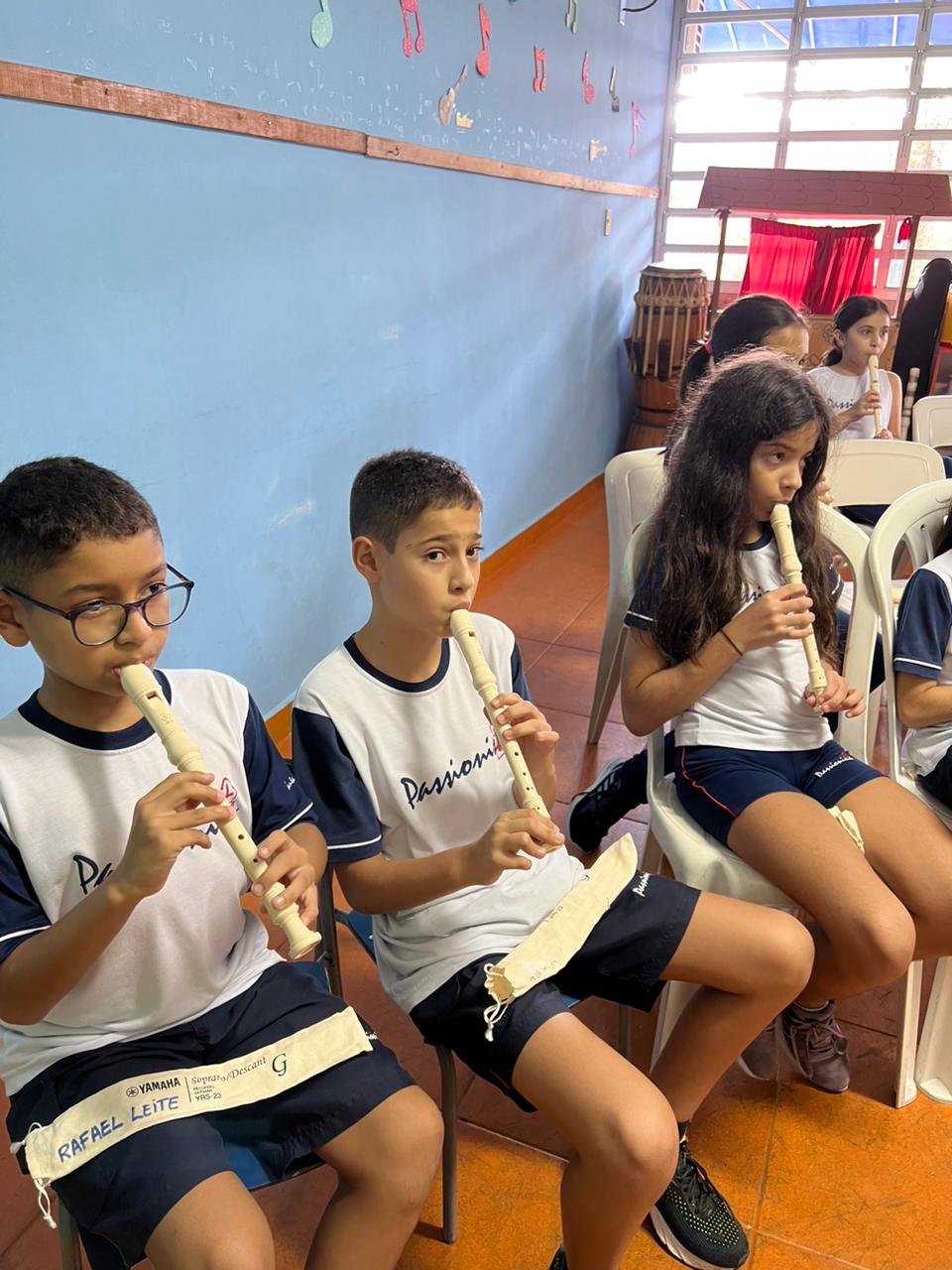 Aula de Flauta - 4 Ano Colgio Passionista Santa Maria
