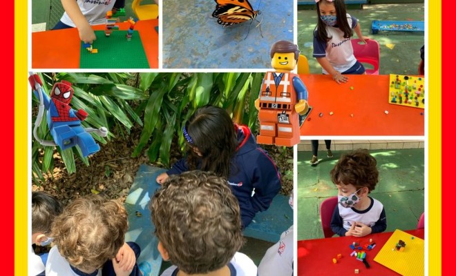 2021 , Outubro ( Infantil 1 ) Trabalhando Estratgias matemticas com Lego e muita diverso 