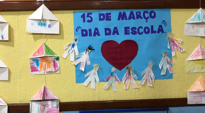 15 de Maro, dia da escola - Infantil I - Colgio Passionista Santa Maria
